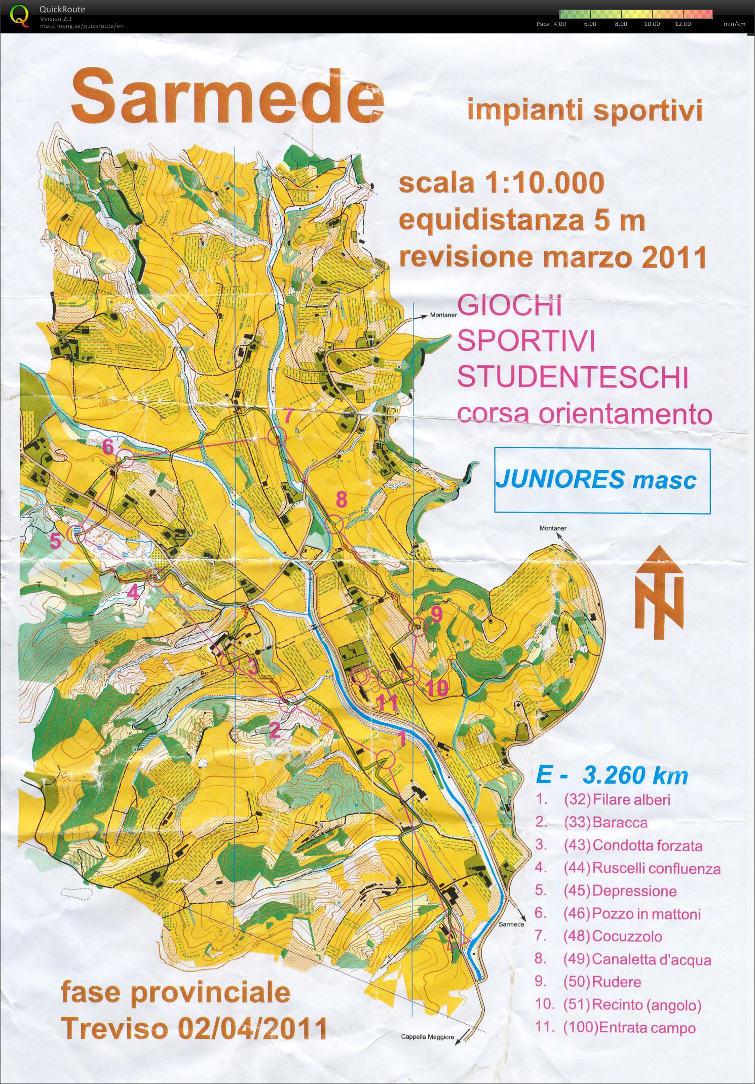 GSS fase provinciale di Treviso (02/04/2011)
