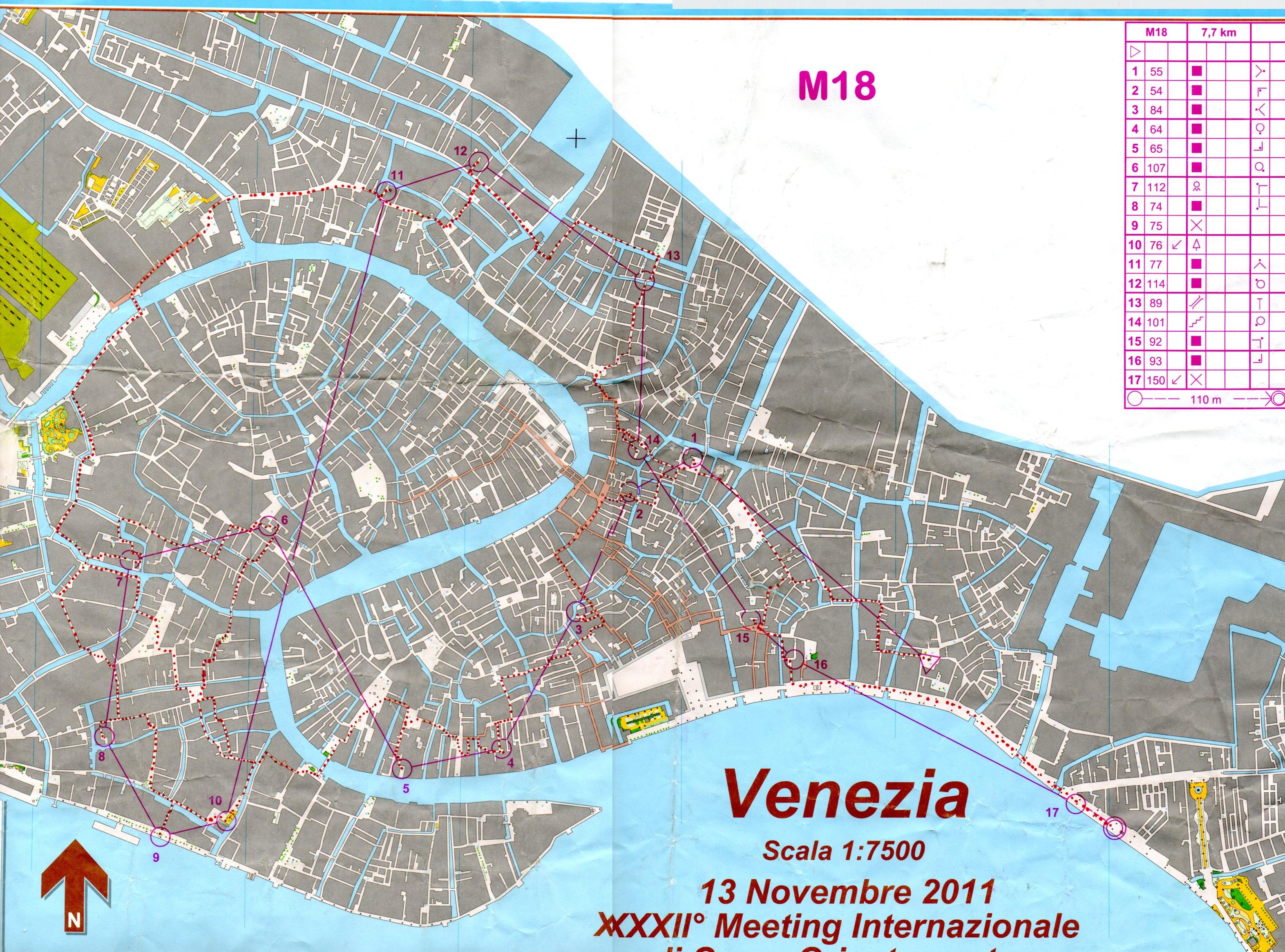 Meeting Internazionale corsa Orientamento (13/11/2011)